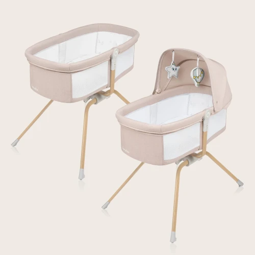 Детская кроватка 3 в 1 Lionelo Malin Evo Beige Natural купить в Кишиневе