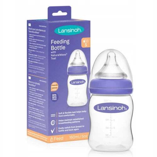 Biberon pentru bebeluși din plastic Lansinoh, 160 ml cumpăra în Chișinau
