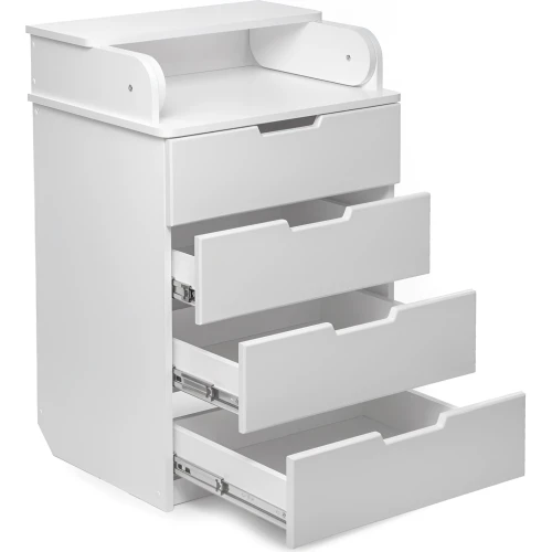 Set Pătuț Kuzya Sofia Alb + Comoda-măsuță de înfășat PernaMea HappyBaby 600 White cumpăra în Chișinau