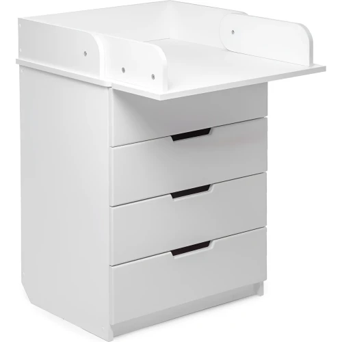 Set Pătuț Kuzya Sofia Alb + Comoda-măsuță de înfășat PernaMea HappyBaby 600 White cumpăra în Chișinau