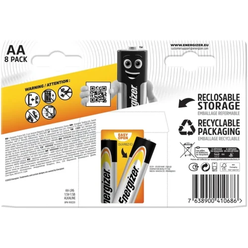 Set baterii Energizer AA Alkaline Power, 8 buc. cumpăra în Chișinau