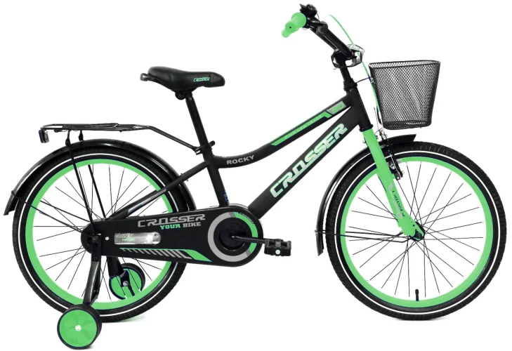 Bicicleta Crosser C13 Green & Black, roți 20 cumpăra în Chișinau