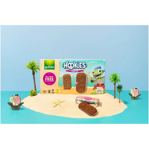 Biscuiti Gullon Hookies Sandwich fara gluten (12 luni+), 230 g cumpăra în Chișinau