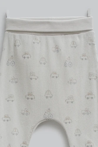 Штанишки Caramell First Car Grey & Ecru, 2 шт. (18-24М) купить в Кишиневе