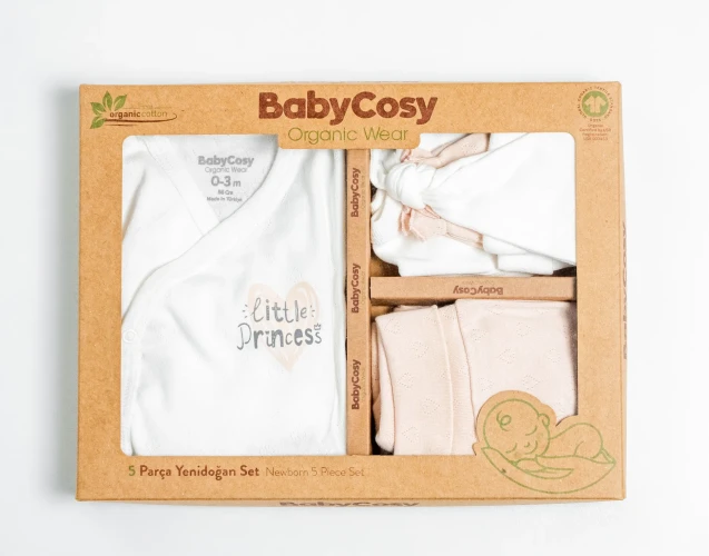 Комплект из 5 штук BabyCosy Princess Beige (0М) купить в Кишиневе