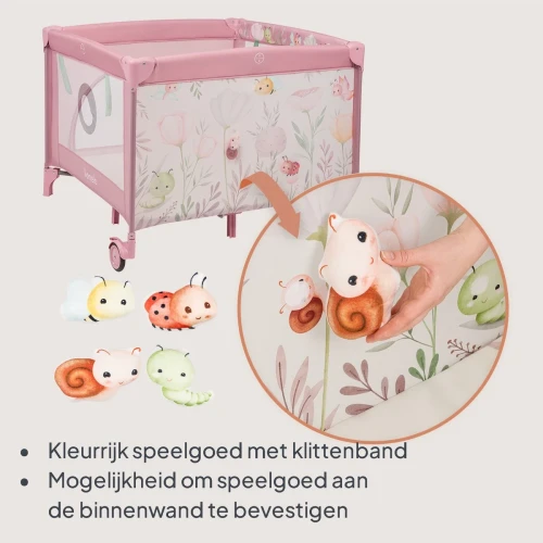 Игровой манеж Lionelo Mille Plus Pink купить в Кишиневе