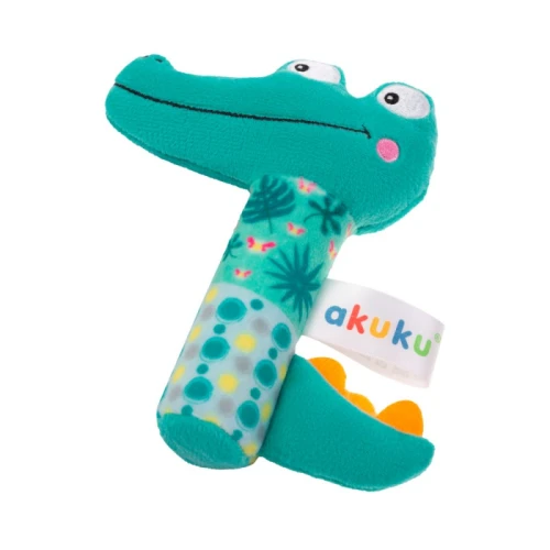 Jucarie de plus Akuku Crocodile Green, 15 cm cumpăra în Chișinau