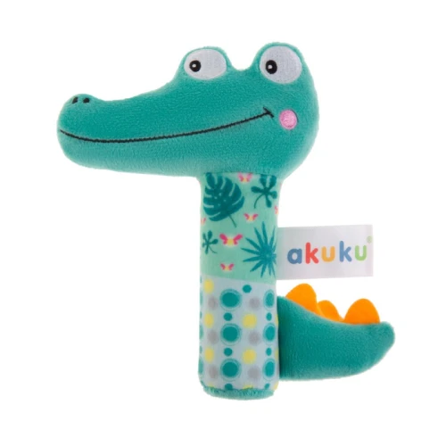 Jucarie de plus Akuku Crocodile Green, 15 cm cumpăra în Chișinau