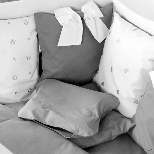 Lenjerie de patut 8 piese PernaMea Perne Gri cumpăra în Chișinau