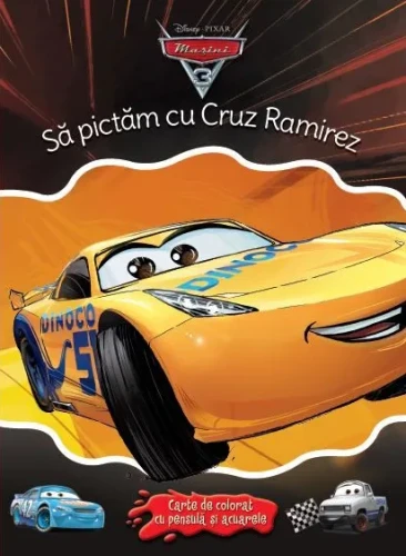 Раскраска Тачки 3. Рисуем с Круз Рамирес купить в Кишиневе