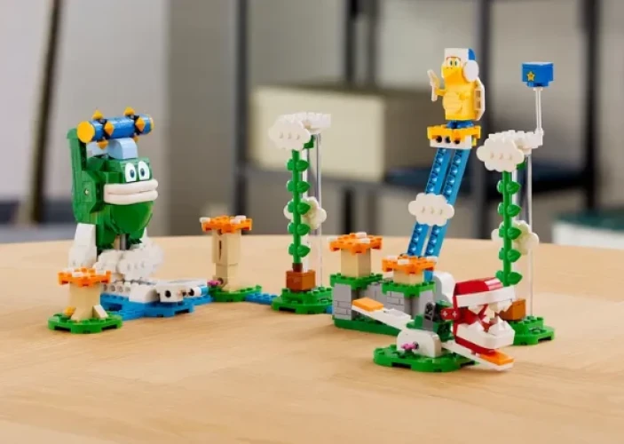 Set constructie Lego Super Mario Big Spike's Cloudtop Challenge Expansion Set, 540 elemente cumpăra în Chișinau