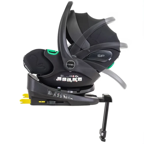 Scoica auto 40-87 cm (I-Size) Isofix Coletto Zoom cu baza 360 Black cumpăra în Chișinau