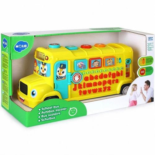 Jucarie interactiva Hola Toys School Buss cumpăra în Chișinau