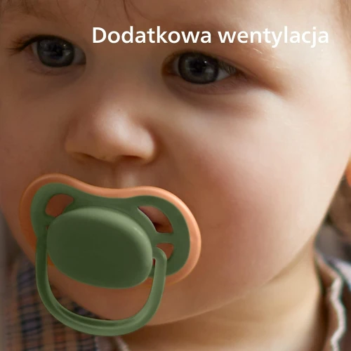 Ортодонтические силиконовые соски Philips Avent Air Neutral (6–18 мес.), 2 шт. купить в Кишиневе