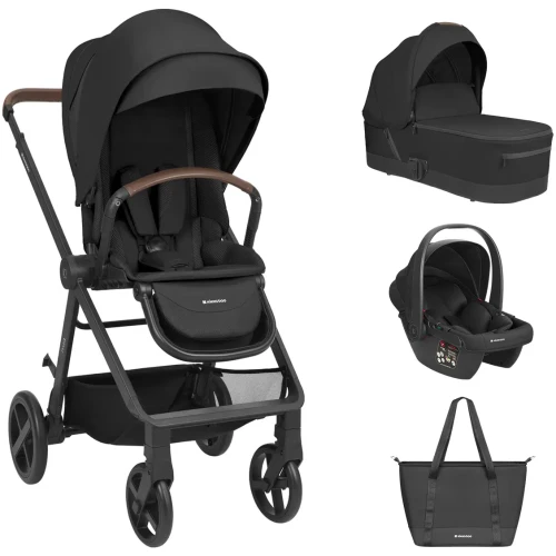 Carucior 3 in 1 KikkaBoo Mia Black cumpăra în Chișinau