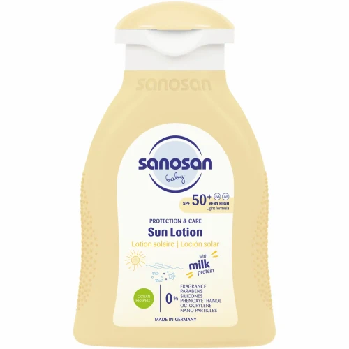 Солнцезащитный лосьон Sanosan Baby SPF50+, 100 мл купить в Кишиневе