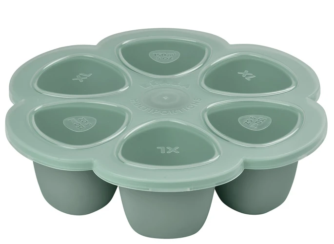 Recipient ermetic din silicon Sage Green, 6x150 ml cumpăra în Chișinau