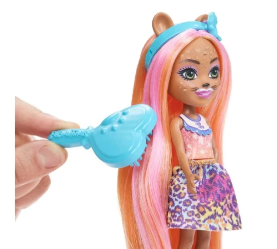 Кукла Enchantimals Glam Party Charisse Cheetah & Grinsy купить в Кишиневе