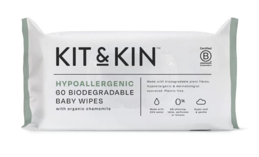 Влажные салфетки Kit&Kin, 60 шт. купить в Кишиневе