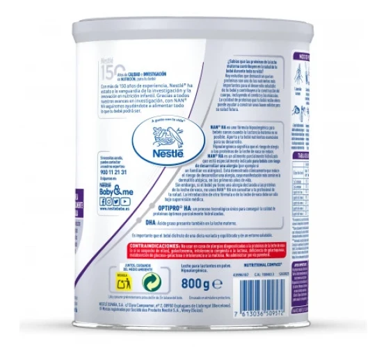 Lapte praf Nestle NAN HA ExpertoPro (0-12 luni+), 800 gr cumpăra în Chișinau