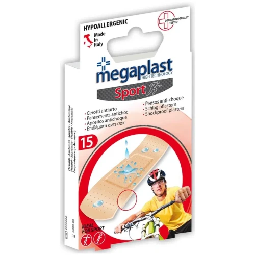 Emplastru Megaplast Sport Bej, 7x2 cm, 15 buc cumpăra în Chișinau