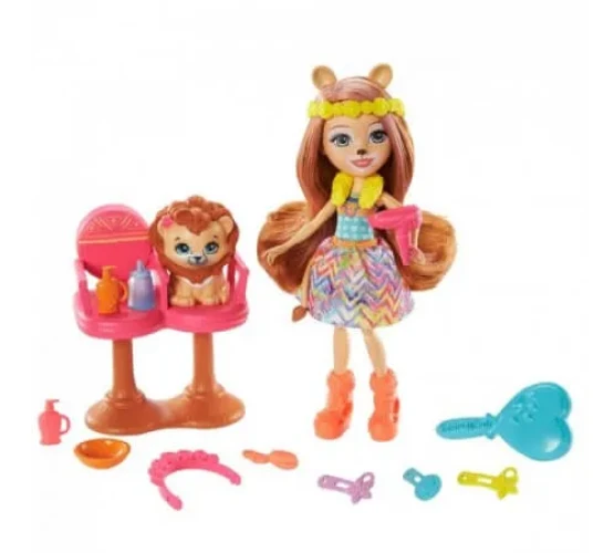 Set de joc cu păpușă Enchantimals "Salon de coafură" cumpăra în Chișinau