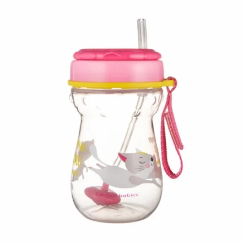 Cană cu pai Canpol babies Cat 350 ml cumpăra în Chișinau