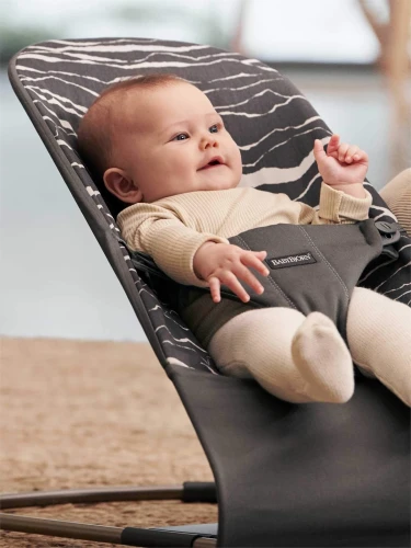 Качалка BabyBjorn Bliss Anthracite Landscape купить в Кишиневе
