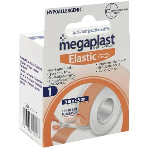 Emplastru Megaplast Elastic Bej 500x2.5 cm cumpăra în Chișinau