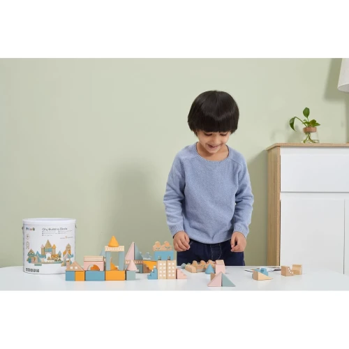 Set construcție Viga Cartierul din oraș, 50 elemente cumpăra în Chișinau