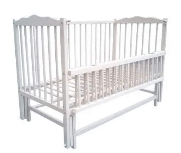 Кроватка детская Дубок Анджело Белый с маятником купить в Кишиневе