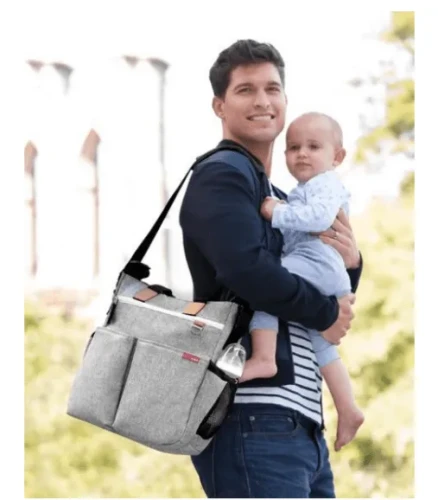 Сумка для родителей Skip Hop Duo Signature Grey Melange купить в Кишиневе