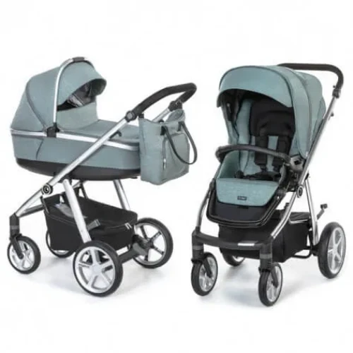 Коляска 2 в 1 Espiro Next Melange Air 05 Turquoise Island купить в Кишиневе