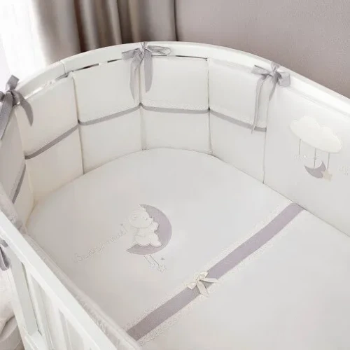 Lenjerie de patut 7 piese Perina Bonne Nuit Oval Alb cumpăra în Chișinau