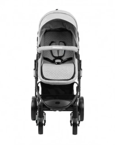 Коляска 3 в 1 трансформер KikkaBoo Beloved Light Grey купить в Кишиневе