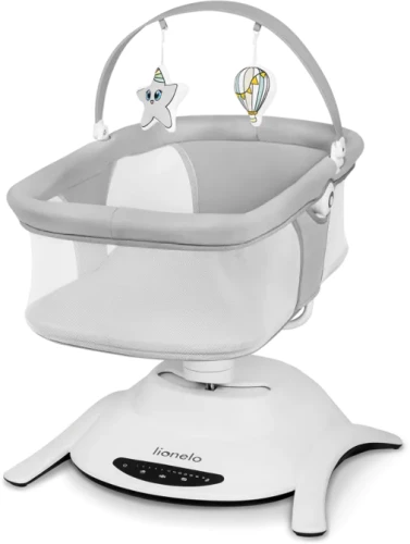 Patut-balansoar Lionelo Bella Set Grey Concrete cumpăra în Chișinau