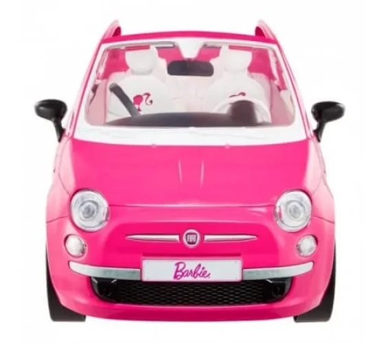 Set cu păpușă Barbie "Fiat" roz cumpăra în Chișinau