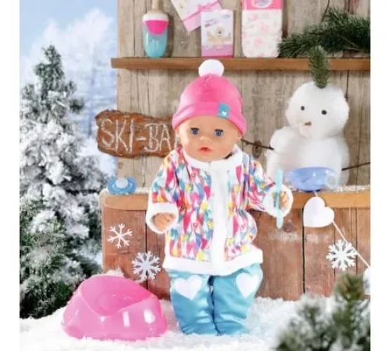 Интерактивная кукла Zapf Creation Baby Born "Зимняя пора" с аксессуарами купить в Кишиневе