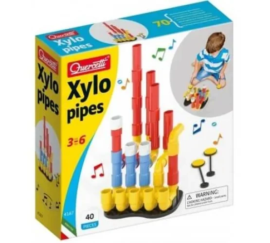 Set construcție Quercetti Xylopipes, 40 elemente cumpăra în Chișinau