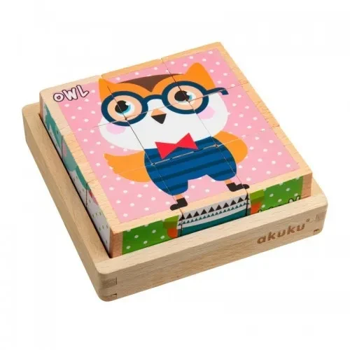 Деревянные кубики Akuku купить в Кишиневе