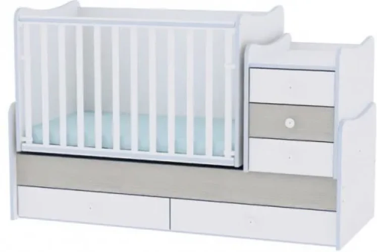 Patut transformabil Lorelli Maxi Plus New White Blue Elm cumpăra în Chișinau