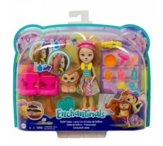 Set de joc cu păpușă Enchantimals "Salon de coafură" cumpăra în Chișinau