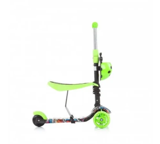 Самокат Chipolino Kiddy Evo Зелёный/Граффити купить в Кишиневе