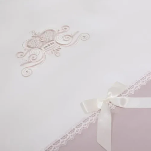Lenjerie de patut 7 piese Perina Estelle Oval Alb cumpăra în Chișinau