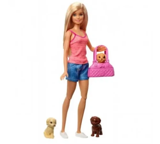 Set cu păpușă Barbie "Scaldă cățelușul" cumpăra în Chișinau