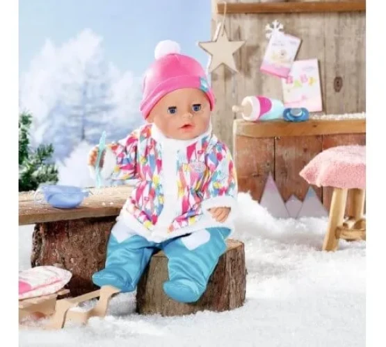 Интерактивная кукла Zapf Creation Baby Born "Зимняя пора" с аксессуарами купить в Кишиневе