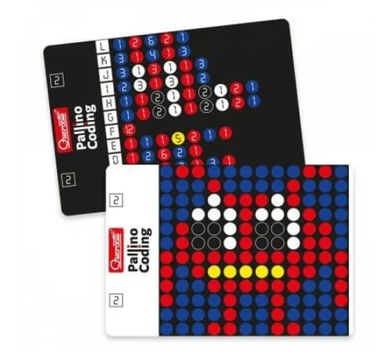 Логическая игра Quercetti Pallino Coding купить в Кишиневе