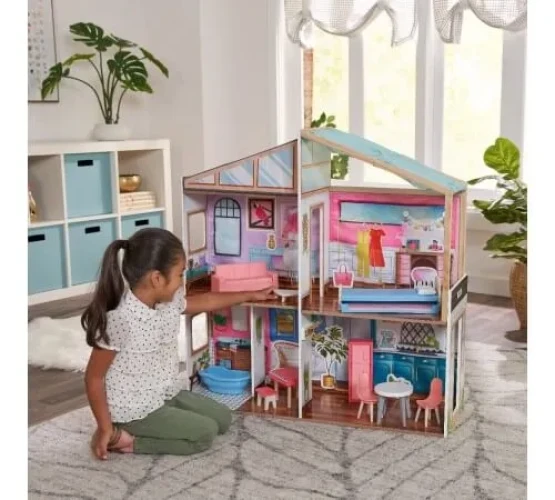 Casă pentru păpuși KidKraft "Magnetic Makeover Dollhouse" cumpăra în Chișinau