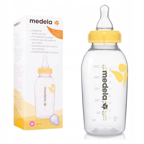 Biberon pentru bebeluși din plastic Medela Calma cu biberon M, 250 ml cumpăra în Chișinau