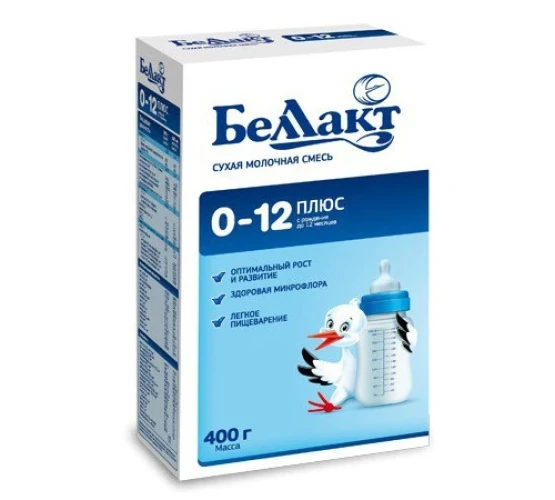 Lapte praf Беллакт Plus ( 0-12 luni), 400 gr cumpăra în Chișinau